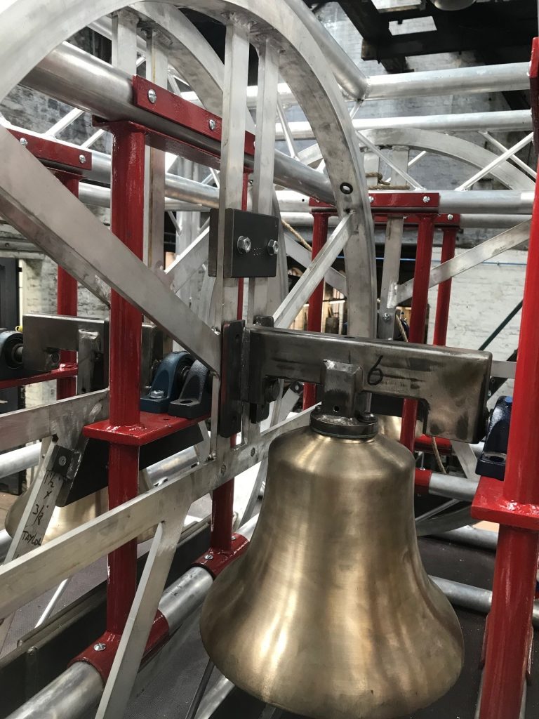 The tenor bell in the frame